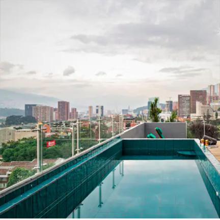 Aparthotel Nido Sky Medellín Exteriér fotografie